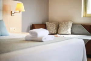Exclusive room with sofa