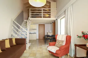 Family House living room and kitchen