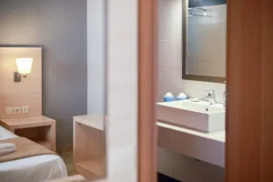 Family House bathroom with sink