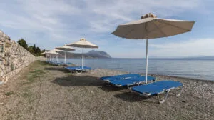 private beach